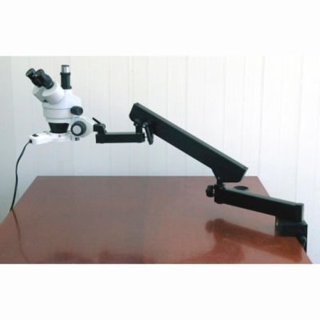 UNITED SCOPE LLC. AmScope SM-6TZ-FRL-8M 3.5X-90X Articulating Zoom Microscope with Fluorescent Light & 8MP Camera SM-6TZ-FRL-8M